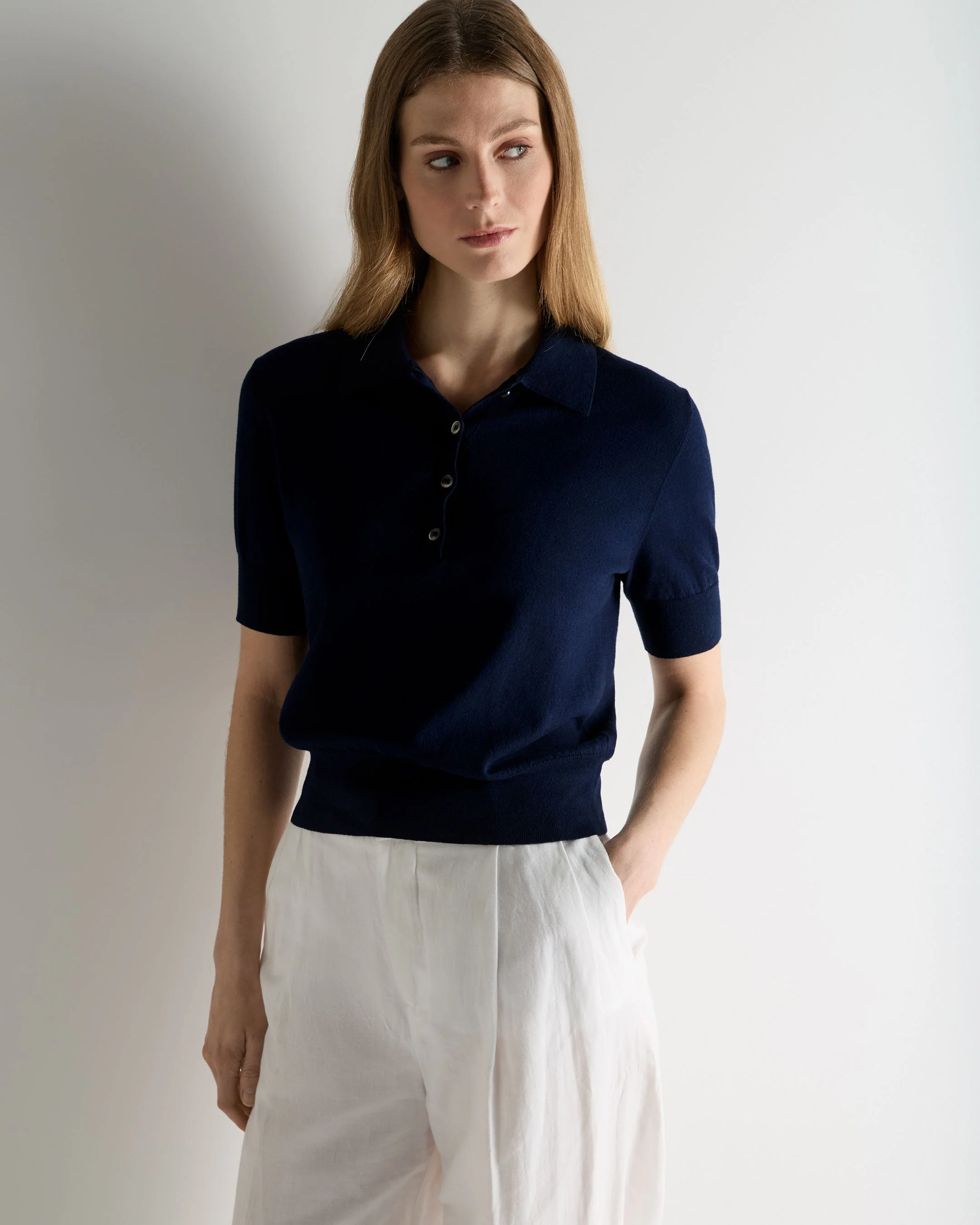 WOMEN'S CASHMERE TOPS & T-SHIRTS